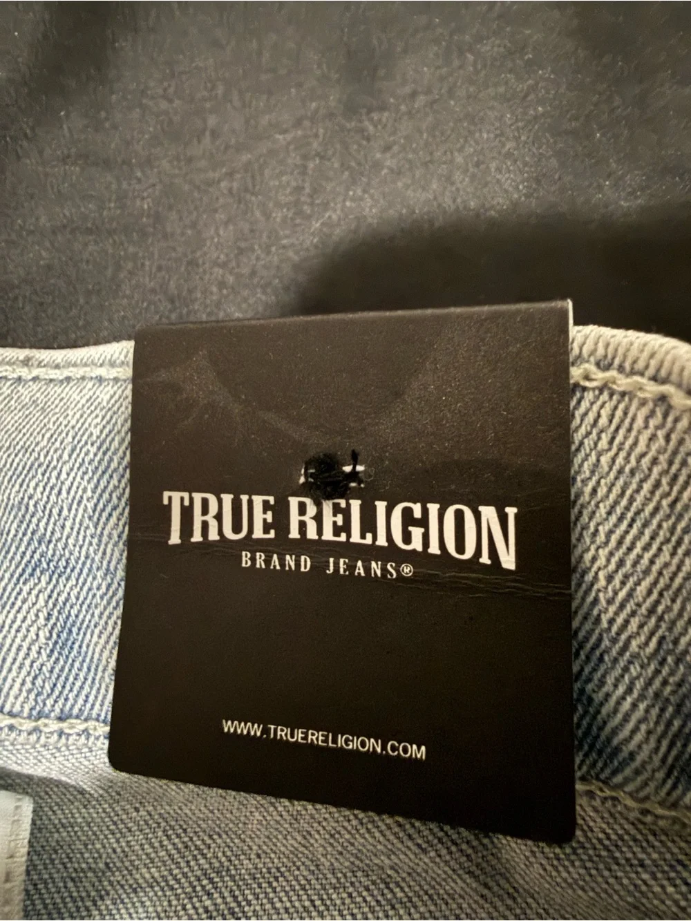 True Religion light wash